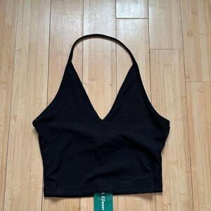 SHEIN Black Crop Top